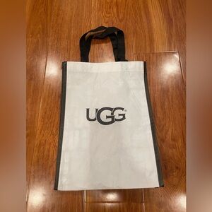 UGG Reusable Tote Bag with Black/White Logo Trim-NWOT